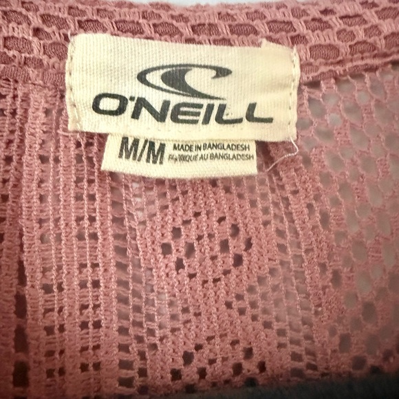 O'Neill Free Spirit Dusty Rose Lace Detail Blouse - Picture 3 of 7